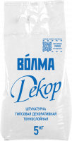 Декоративная штукатурка гипсовая тонкослойная "ВОЛМА-Декор", 5 кг Декоративная штукатурка гипсовая тонкослойная "ВОЛМА-Декор", 5 кг