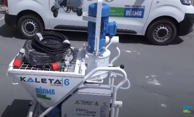 Штукатурная станция Калета-6 мультивольтажная (230/400 В): характеристики