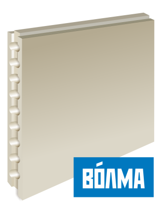 Плита пазогребневая гипсовая пустотелая ВОЛМА (ПГП), 80 мм  Плита пазогребневая гипсовая пустотелая ВОЛМА (ПГП), 80 мм