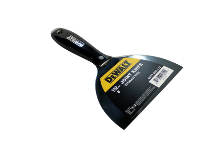 DeWalt Малярный шпатель с черной пластиковой ручкой 10 cм