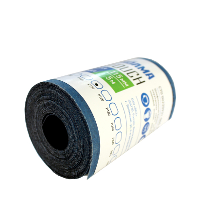 Шлифовальная бобина ВОЛМА Prof-Touch 115х5 Р120 на тканевой основе Шлифовальная бобина ВОЛМА Prof-Touch 115х5 Р120 на тканевой основе